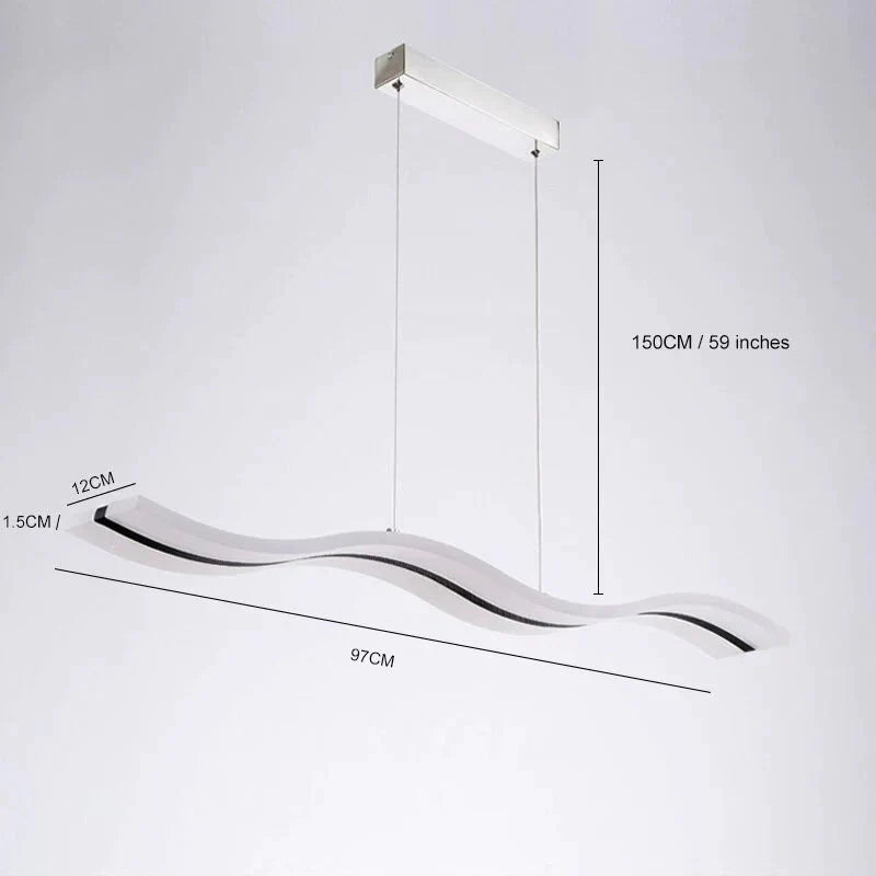 Modern Pendant Light Kitchen Fixture For Living Dining Room Restaurant Decor Hanging Lamp House