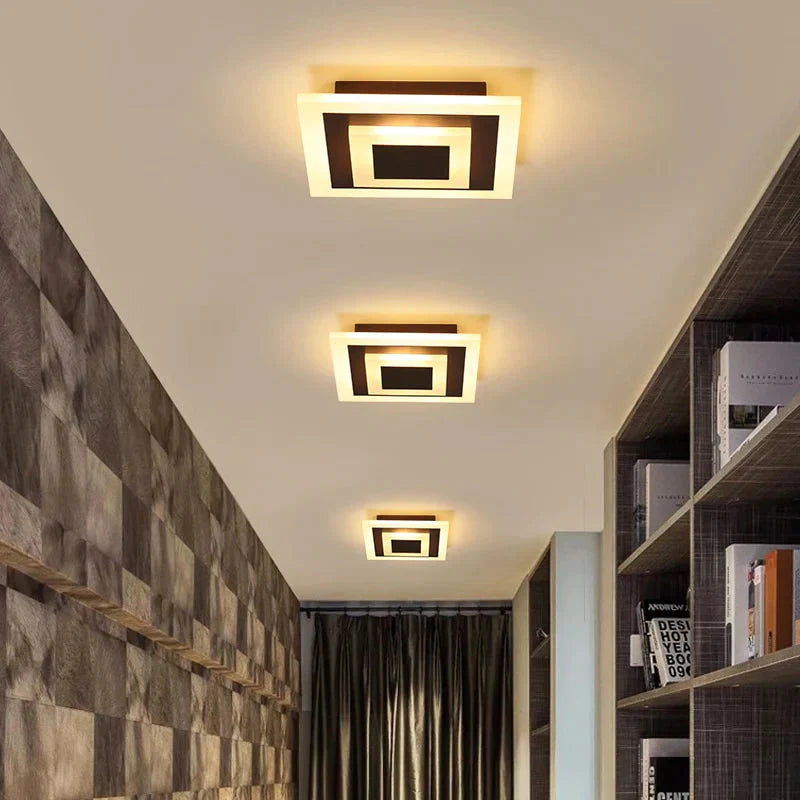 Led Ceiling Lights Lampara Techo Dormitorio Dimmable Surface Mount Flush For Kitchen Corridor