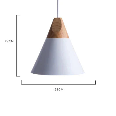 Pendant Lights Modern Wood Lamp Nordic Light For Cafe Restaurant Bedroom Hanglamp Kitchen Colorful