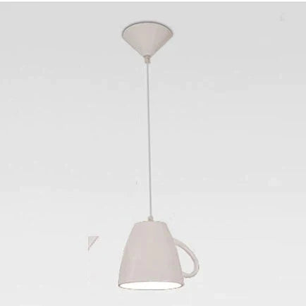 Modern Kitchen Lamp Resin Teapot Tea Cup Pendant Light Hanglamp Hanging Fixture For Dining Room