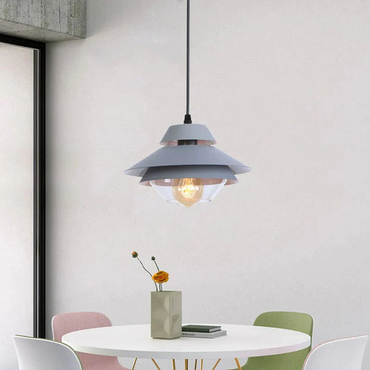 Industrial Retro Nordic Pendant Light Led E27 Cottage Modern Hanging Lamp For Living Room Kitchen