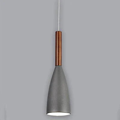 Modern Loft Simple Pendant Lights E27 Led Single Head Hanging Lamp For Kitchen Living Room Bedside