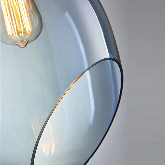 Nordic Loft Glass Pendant Light Led E27 Home Deco Modern Hanging Lamp For Bedroom Living Room