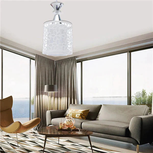 Modern Crystal Iron Led Ceiling Light Fixtures Chandelier Pendant Lamp For Dining Room Kitchen