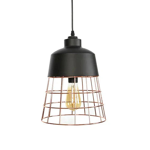 American Creative Simple Pendant Light E27 Led Rose Gold Hanging Lamp For Living Room Bedroom Study