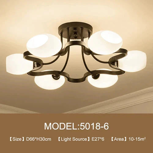 Warm Home Decoration Led Pendant Lights Hotel Hall Bedroom Glass Lamp Pendente De Teto Fixture