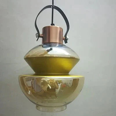 Modern Industrial Personality Glass Pendant Light E27 Led Lamp For Living Room Dining Bedroom