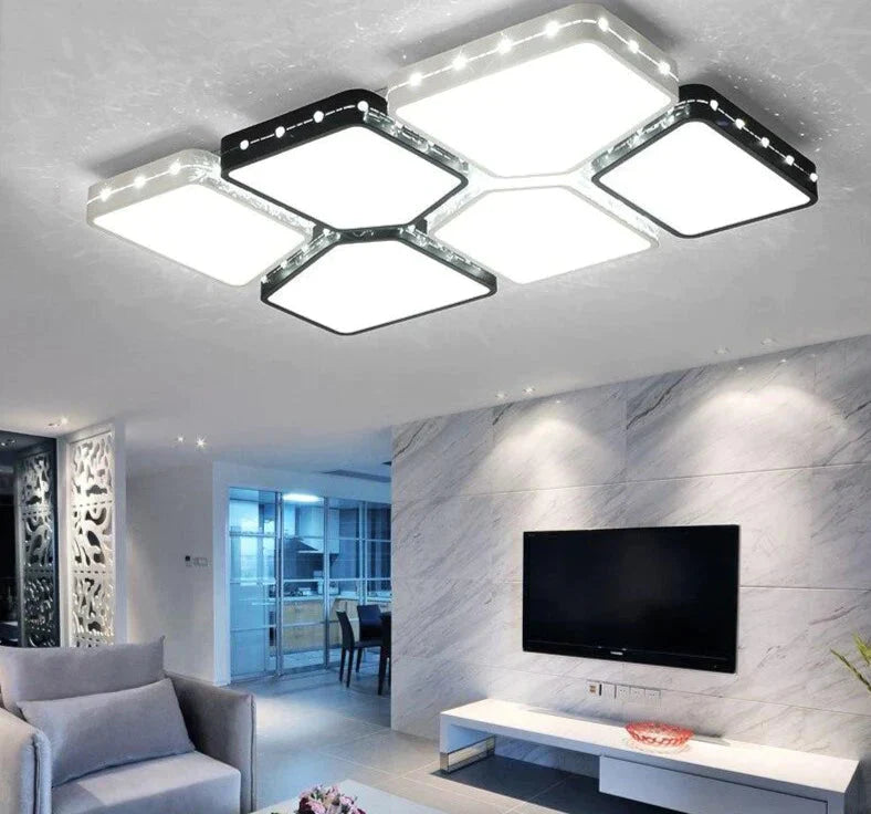 Modern Led Ceiling Lights For Living Room Bedroom Luminaire Plafonnier Lampara De Techo Lamp