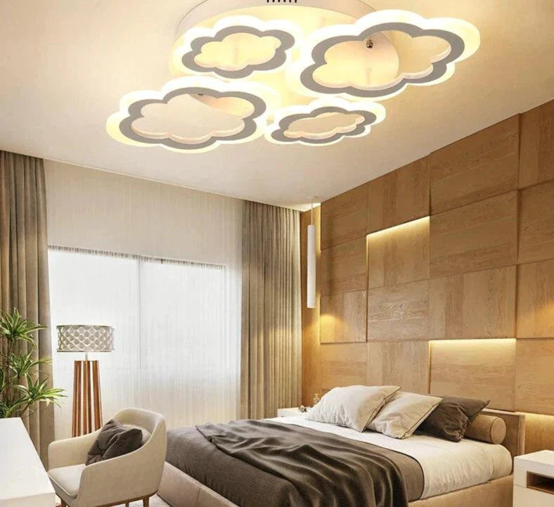 Remote Control Dimming Led Ceiling Lights Lamp For Living Room Bedroom Deckenleuchten Modern