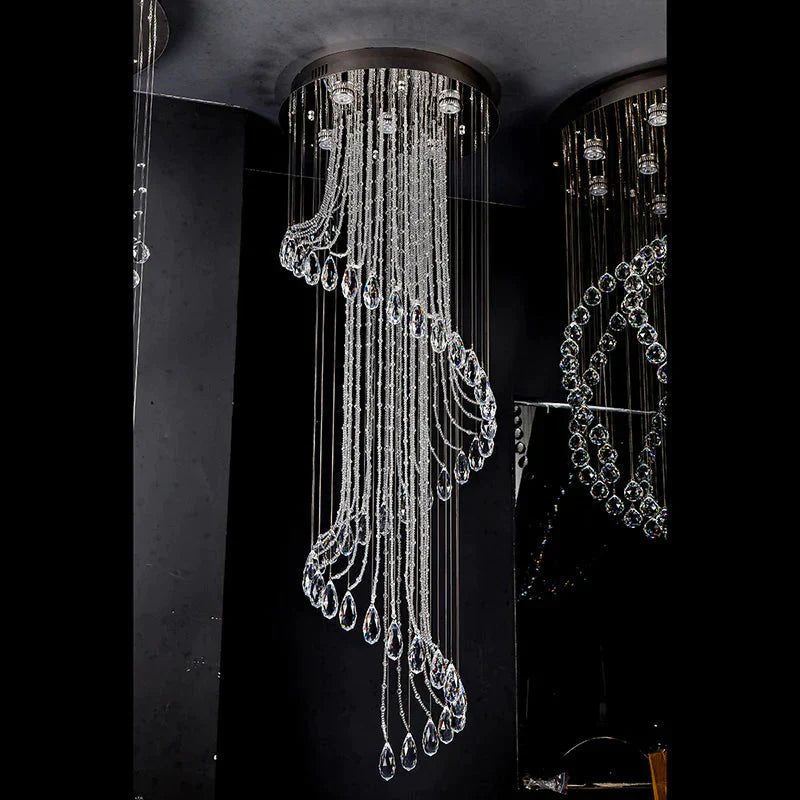 Royal Crystal Empire Vintage Chandelier Modern With Gu10 2 Size For Living Room Bedroom Hotel Lobby
