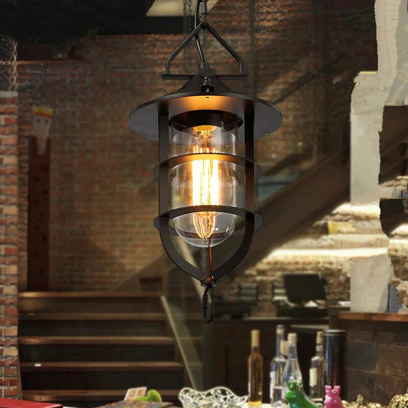 Dock Chandelier American Country Loft Retro Industrial Style Restaurant Cafe Clothing Store