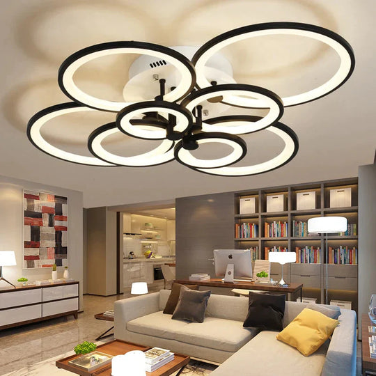 Surface Mounted Modern Led Ceiling Lights For Living Room Bedroom