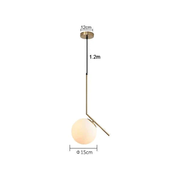 Modern Living Room/Bedroom/Minimalist/Restaurant Pendant Light Nordic Clothing Decoration Glass