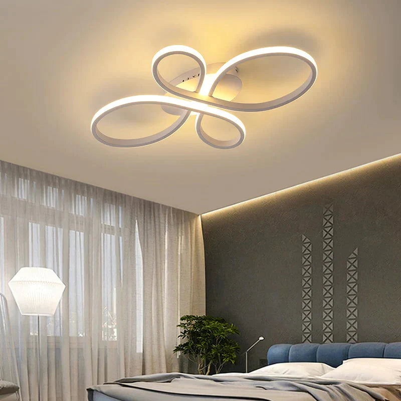 Modern Led Ceiling Lights Dimmable Living Room Dining Bedroom Study Balcony Aluminum Body Home