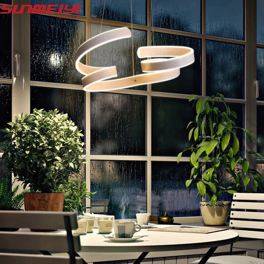 Modern Led Pendant Lights Art Decor Lighting Dining Room Parlor Hotel Lustre Vintage Chandelier