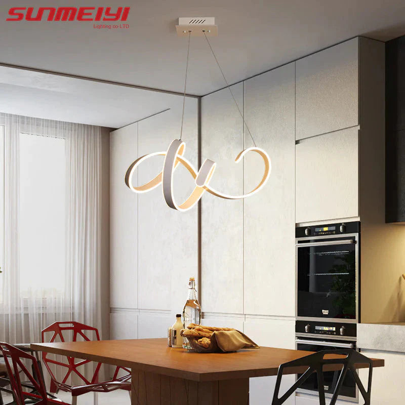 Modern Led Pendant Lights Art Decor Lighting Dining Room Parlor Hotel Lustre Vintage Chandelier