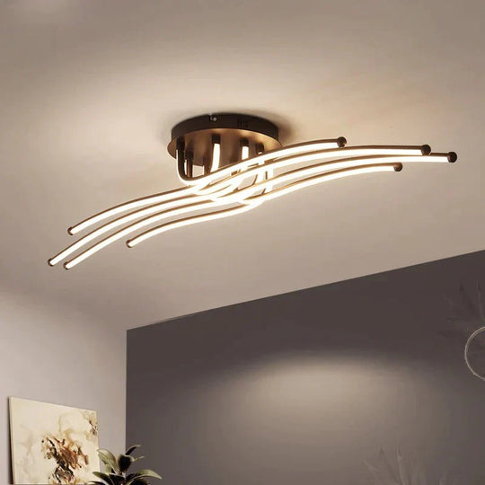 Modern Led Chandelier Aluminum Lights For Living Room Bedroom Home Ceiling Fixtures Luminaire