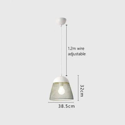 Net Nordic Kitchen Island Pendant Light Dining Room Modern Lamp Loft Suspension Lighting Fixtures