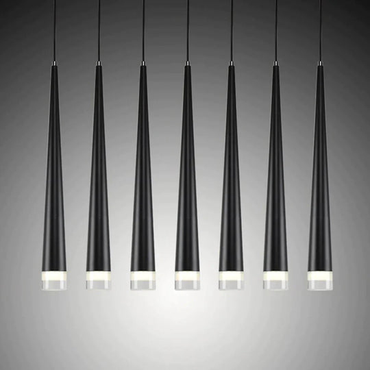 Unique Dimmable Led Cylinder Pendant Lamp - Kitchen Dining And Bar Counter Decorative Lighting