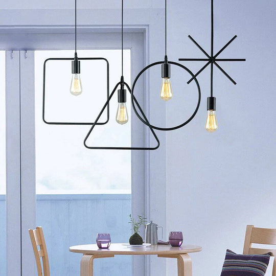 Led Pendant Lamp Cylinder Light Kitchen Island Dining Room Shop Bar Counter Decoration Pipe Lamps