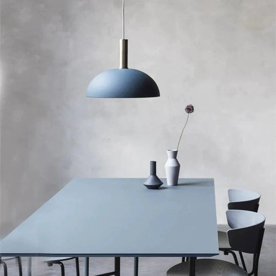Denmark Style Led Pendant Light Metal Lamp Bedroom Cafe Hanging Drop Lighting Studio Office Parlor