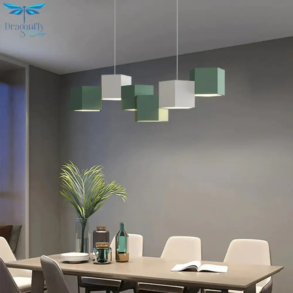 Restaurant Chandelier Simple Modern Creative Home Nordic Style Bar Atmosphere Warm Dining Room