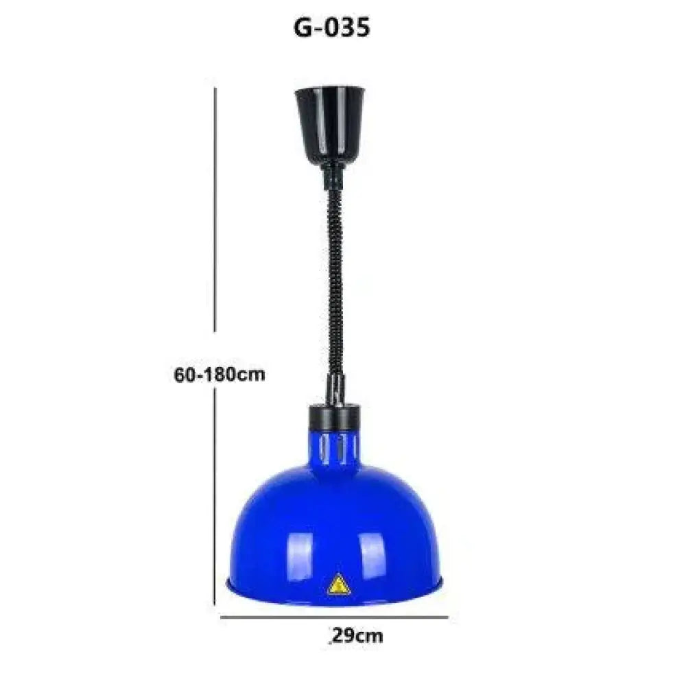 Restaurant Food Insulation Lamp Heating Commercial Chandelier Single - Head Barbecue D / 12W Pendant