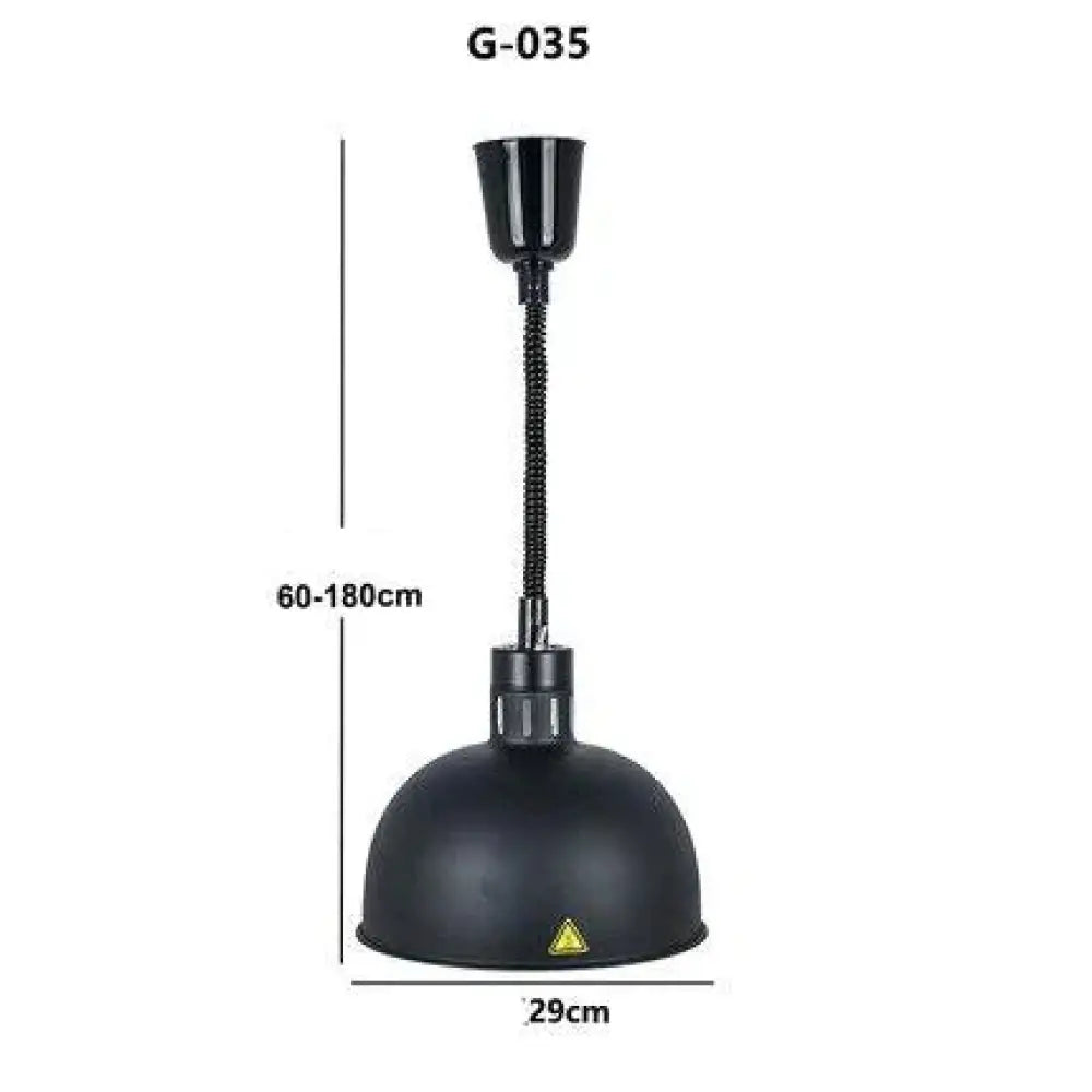 Restaurant Food Insulation Lamp Heating Commercial Chandelier Single - Head Barbecue E / 12W Pendant