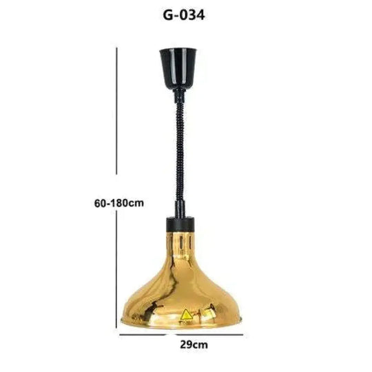 Restaurant Food Insulation Lamp Heating Commercial Chandelier Single - Head Barbecue K / 12W Pendant