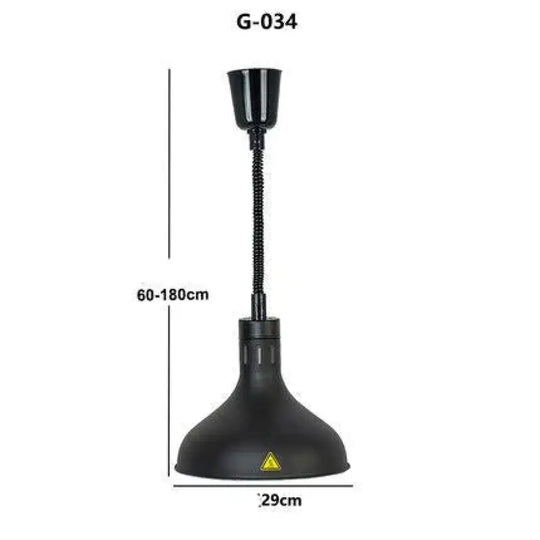 Restaurant Food Insulation Lamp Heating Commercial Chandelier Single - Head Barbecue L / 12W Pendant