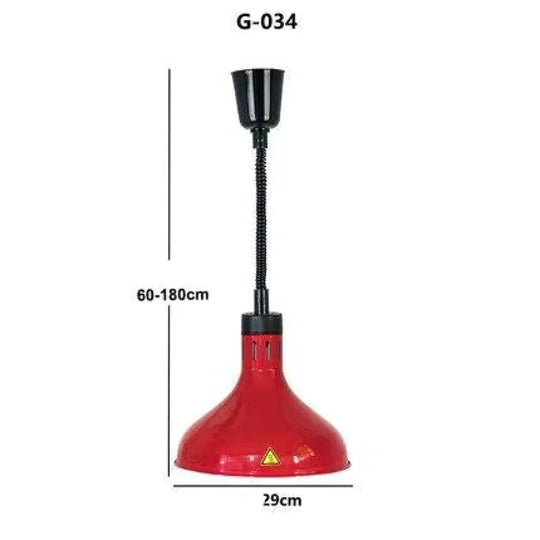 Restaurant Food Insulation Lamp Heating Commercial Chandelier Single - Head Barbecue M / 12W Pendant