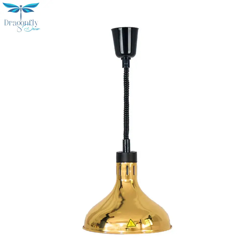 Restaurant Food Insulation Lamp Heating Commercial Chandelier Single - Head Barbecue Pendant