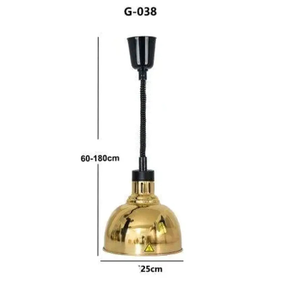 Restaurant Food Insulation Lamp Heating Commercial Chandelier Single - Head Barbecue T / 12W Pendant