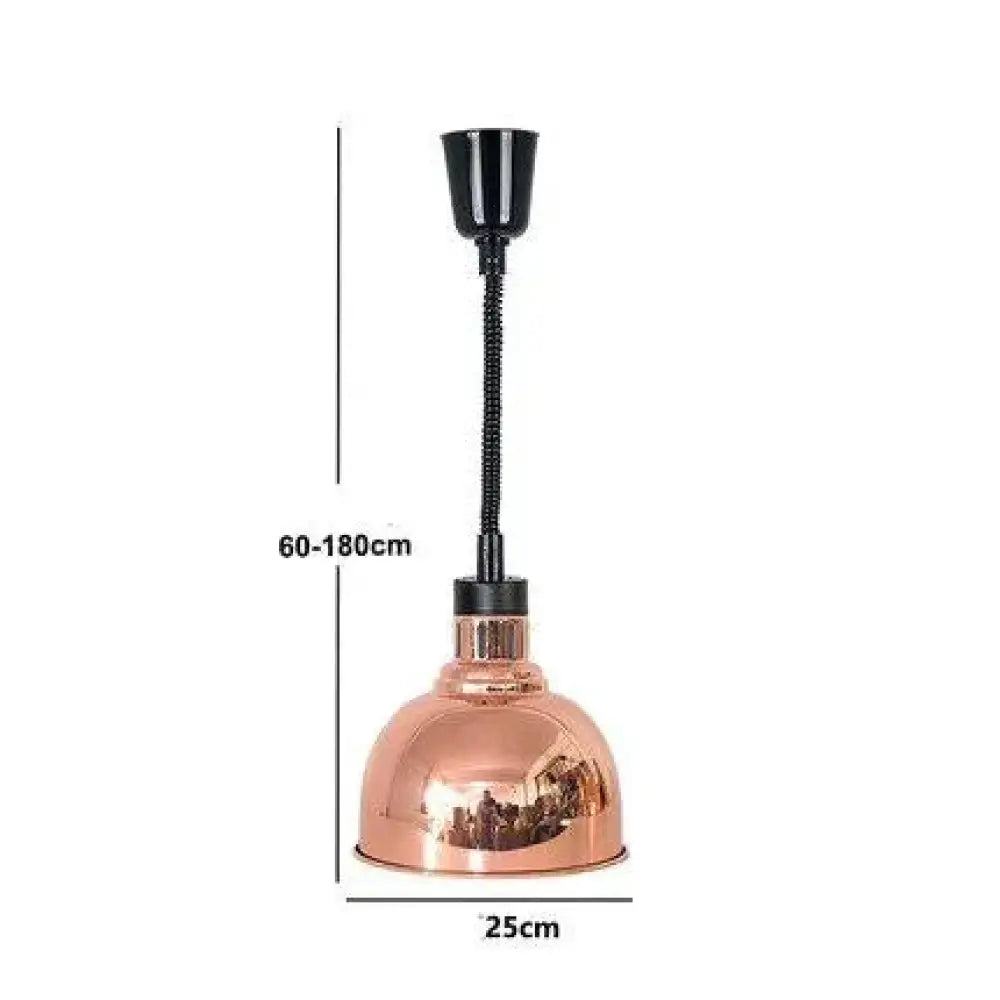 Restaurant Food Insulation Lamp Heating Commercial Chandelier Single - Head Barbecue W / 12W Pendant