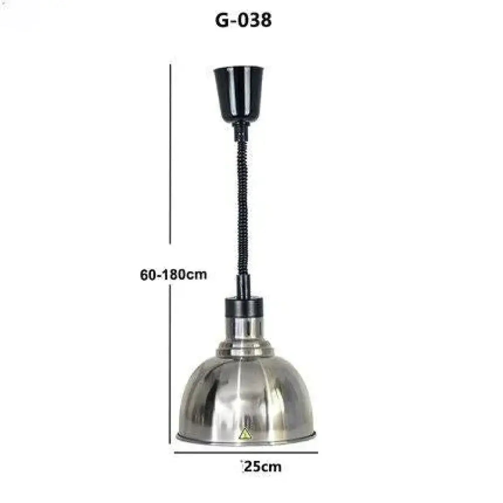 Restaurant Food Insulation Lamp Heating Commercial Chandelier Single - Head Barbecue X / 12W Pendant