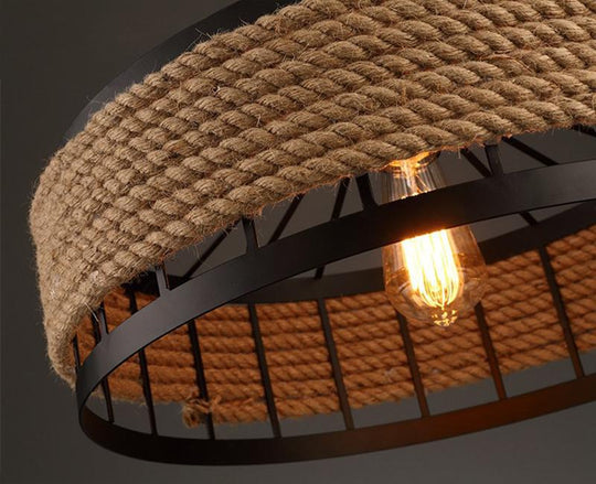 Retro Industrial Creative Modern Design Pendant Lamp Led Loft Decoration E27 Lights Bar Restaurant
