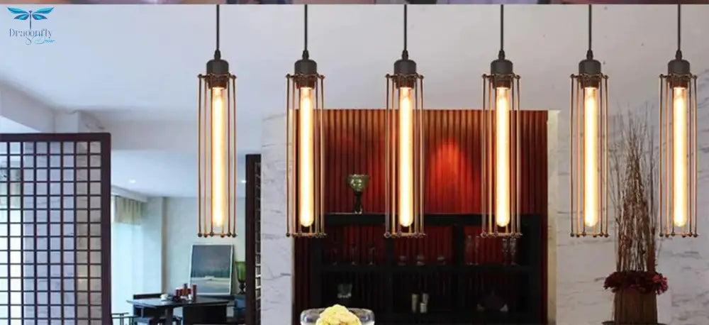 Retro Vintage Pendant Lights Steam Punk Industrial Style Single Head Use Edison Light Bulb Hanglamp