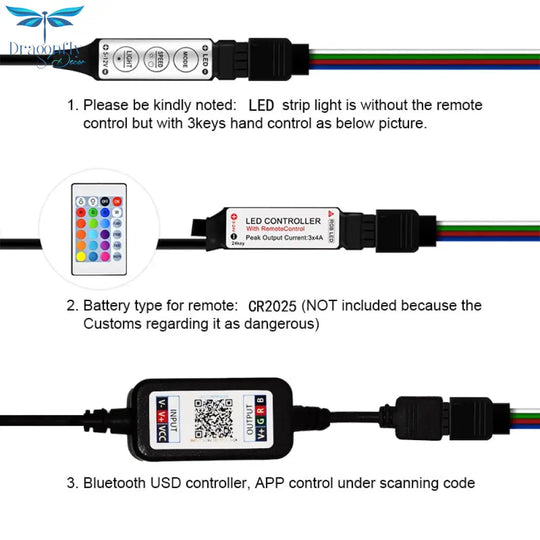 Rgb Led Strip Lights: App - Controlled Color - Changing Decor For Gazebos Strip Lights