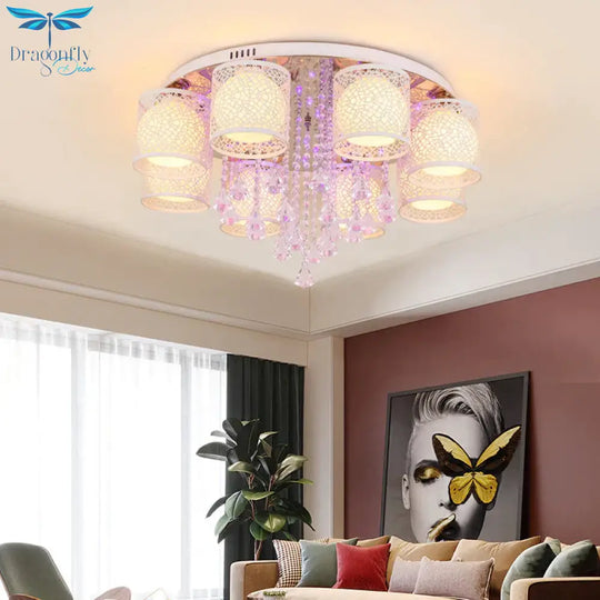Simple Atmosphere Living Room Home Creative Light In The Bedroom Dining Lights Crystal Led Ceiling