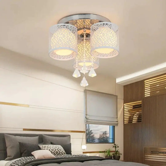 Simple Atmosphere Living Room Home Creative Light In The Bedroom Dining Lights Crystal Led Ceiling