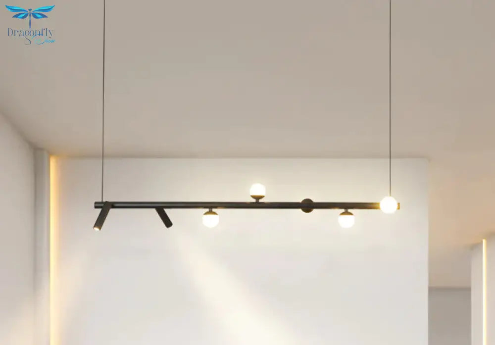 Simple Chandelier Led Dining Room Lamp Modern Nordic Living Studio Designer Bar Pendant