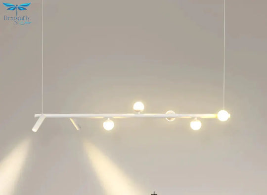 Simple Chandelier Led Dining Room Lamp Modern Nordic Living Studio Designer Bar Pendant