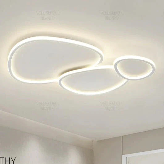 Simple Modern Atmosphere Master Bedroom Dining Room Lamp Minimalist Creative Combination Ceiling