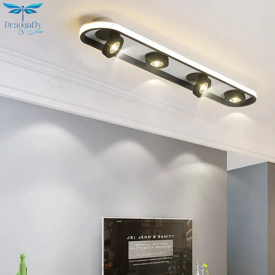 Simple Multi Head Spotlight Living Room Corridor Porch Ceiling Lamp Energy Saving Led Combination