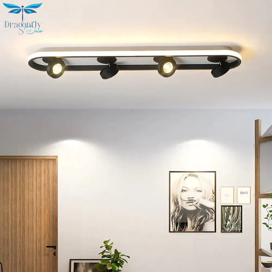 Simple Multi Head Spotlight Living Room Corridor Porch Ceiling Lamp Energy Saving Led Combination