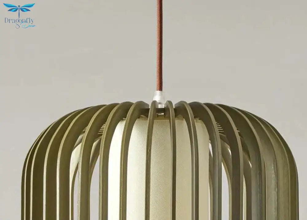 Simple Solid Wood Nordic Pendant