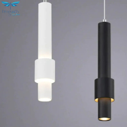 Single Hanging Wire Lamp Nordic Creative Led Chandelier 7W Simple Bar Restaurant Cafe Spotlights