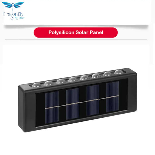 Solar Wall Lamp Outdoor Waterproof Up And Down Luminous Lighting Lamps