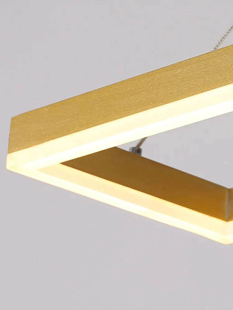 Solis - Modern Rectangle Led Pendant Lights