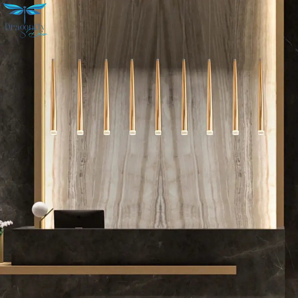 Starletts - Led Cone Pendant Light Gold